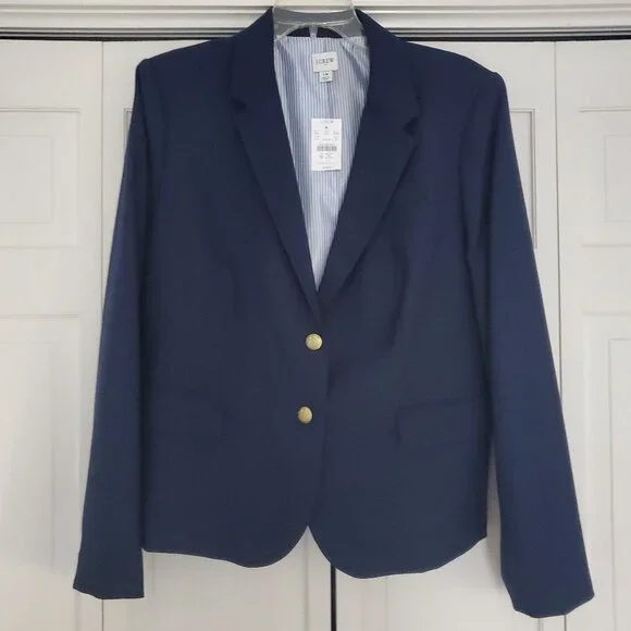 J. Crew Original Schoolboy Blazer NWT Size 18 - Picture 1 of 14